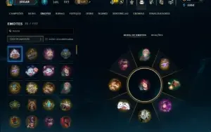 Unranked com 50 Champs e 13 Skins