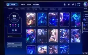 Conta League Of Legends - 39 skins