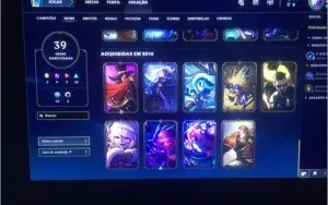 Conta League Of Legends - 39 skins