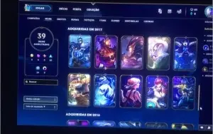 Conta League Of Legends - 39 skins