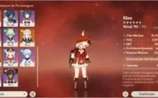 ar54 , klee com atlas celestial, mona, diluc, albedo e etc