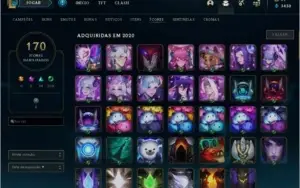 Conta ouro2 vayne ladra de almas 109 skins 125 champ