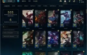 Conta ouro2 vayne ladra de almas 109 skins 125 champ