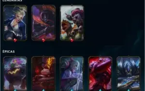 LOL Br conta level 192 prata 2, 110 campeons , 74 skin