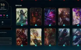 CONTA LOL- LVL 151 - 95 Champions - 70 Skins - FULL ACESSO
