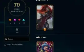 CONTA LOL- LVL 151 - 95 Champions - 70 Skins - FULL ACESSO