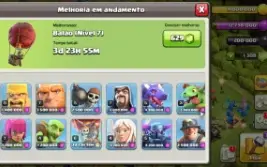 Conta Clash of Clans CV 12