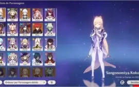 AR 43 - AYAKA, KOKOMI, DILUC, MONA, FALCÃO