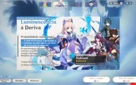 AR 43 - AYAKA, KOKOMI, DILUC, MONA, FALCÃO