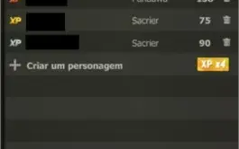 Cra Ôm30+ Servidor ILYZAELLE full scrolls e equips (100Mk+)