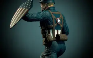 Captain America 1945  3D STL