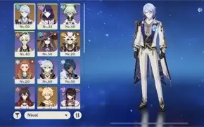 Ar35. Ayato, Raiden Shogun, Itto, Mona. Inazuma fechada