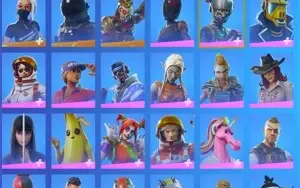 conta de fortnite desde a s1 cap 1 e MAKO