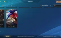 Conta Wild Rift Dima 3 com skin limitada