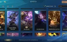Conta Wild Rift Dima 3 com skin limitada