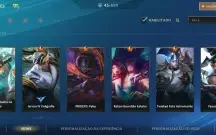 Conta Wild Rift Dima 3 com skin limitada