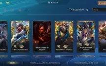 Conta Wild Rift Dima 3 com skin limitada