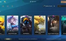 Conta Wild Rift Dima 3 com skin limitada