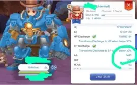RAGNAROK MOBILE - MECHANIC 110/40 BRUTO 487 GM
