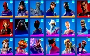 Conta fortnite com temporada 3 e 120 skins