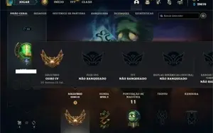 Conta ouro 4 com 25 Champs e 3 Skins ( EMAIL NÃO CONFIRMADO)