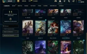 Conta ouro 4 com 25 Champs e 3 Skins ( EMAIL NÃO CONFIRMADO)