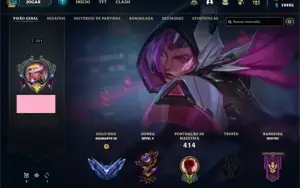 CONTA NO LOL DIAMANTE 3