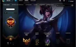 CONTA LEAGUE OF LEGENDS TEMPORADA 2