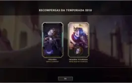CONTA LEAGUE OF LEGENDS TEMPORADA 2