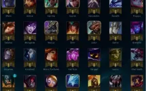 Conta PLATINA 3 110 CAMPEÕES 18.5K EM SKINS