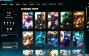 CONTA LEAGUE OF LEGENDS