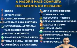Mais de 250 Ferramentas Disponíveis!