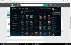 Conta lol, 82 champs, 2 pag runa, 10 skins, bronze II