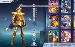 Conta a venda Saint Seiya awakening