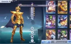 Conta a venda Saint Seiya awakening