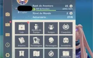 Conta com Amos + Kokomi + Qiqi