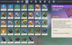 CONTA GESNHIN: HUTAO, GANYU, EULA, DILUC C1,OUTROS 5* E AMOS