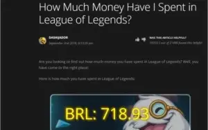 Conta League Of Legends Baratao LVL 80 Unranked