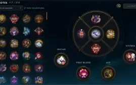 Conta League of Legends Criada em 2013