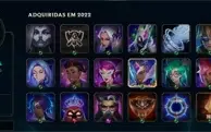 Conta League of Legends Criada em 2013