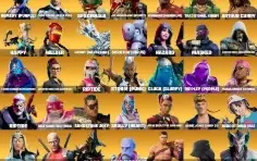 (Pra Vender Hoje !!!) Conta Fortnite Com Travis E Muitas Ski