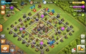 Vila Clash Of Clans CV11
