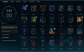 Conta LoL Desde o BETA! Muitas Skins !