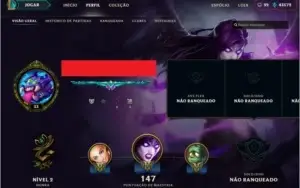 Conta LoL Desde o BETA! Muitas Skins !