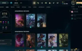 Conta Lol Com 878 Skins