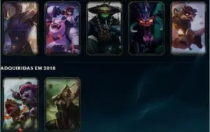Conta League Of Legends (unranked)-(Aatrox Vitorioso)