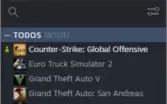 Conta steam LEVEL 33 +8 jogos