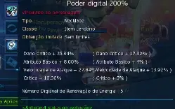 Conta c Susanoomon Shin 6 136,99% DB e ACCs top- LADMO OMEGA