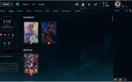 CONTA COM  2 SKINS ULTIMATES, 11 LENDÁRIAS E ALGUMAS LEGACY.