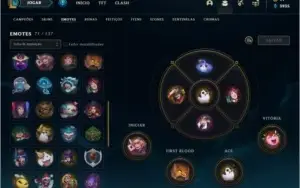 CONTA COM  2 SKINS ULTIMATES, 11 LENDÁRIAS E ALGUMAS LEGACY.